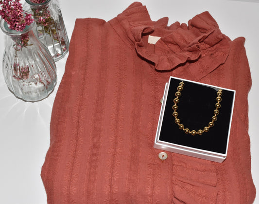 PACK BLUSA ARONA + COLLAR MASACCIO